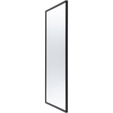 Ivonne Framed Rectangular Mirror - Matte Black, 26" x 36"