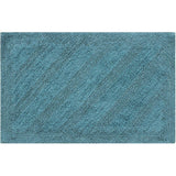 Kensley Cotton Bath Mat - Teal, 18" x 28"