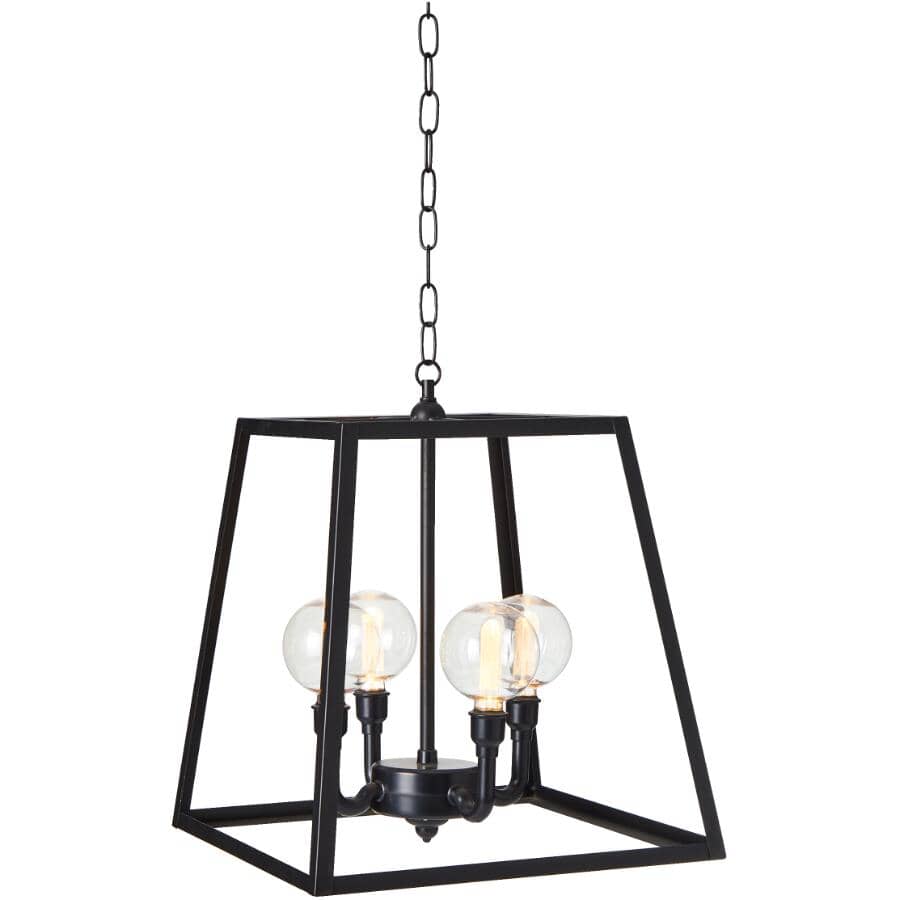 14" Hanging Chandelier - Battery Operated + Remote