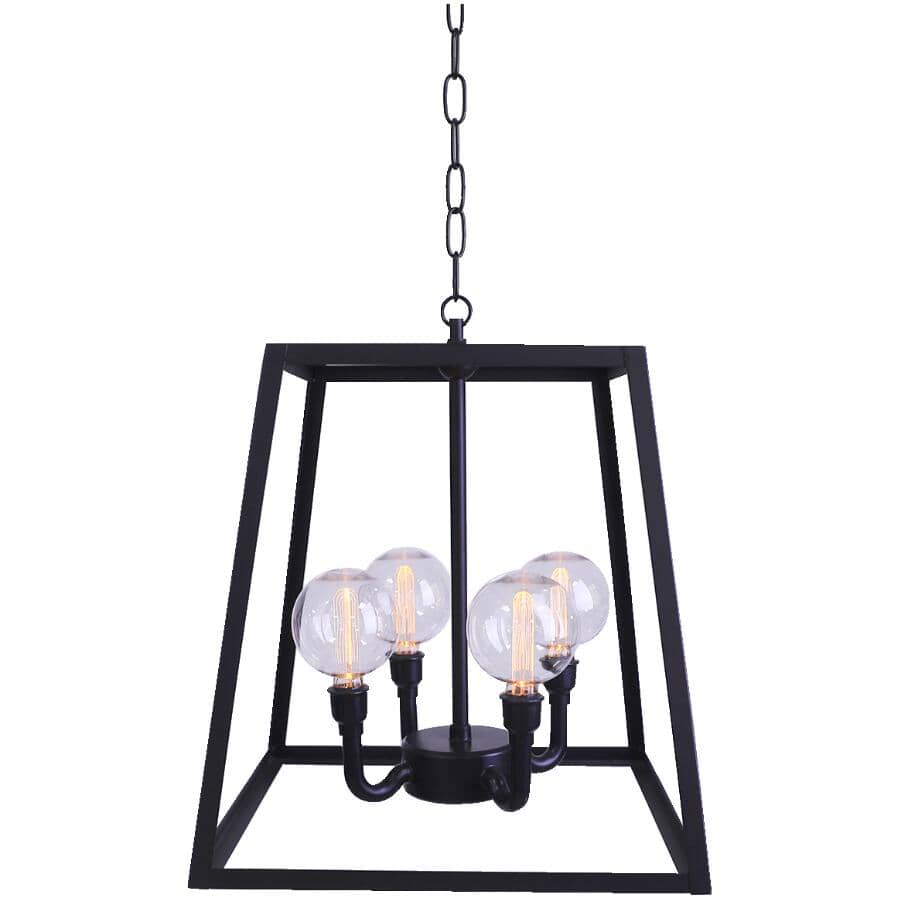 14" Hanging Chandelier - Battery Operated + Remote