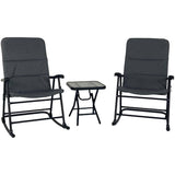 Oversize Padded Rocker Set - 3 Piece