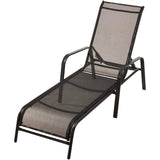 Sling Chaise Lounge - Black
