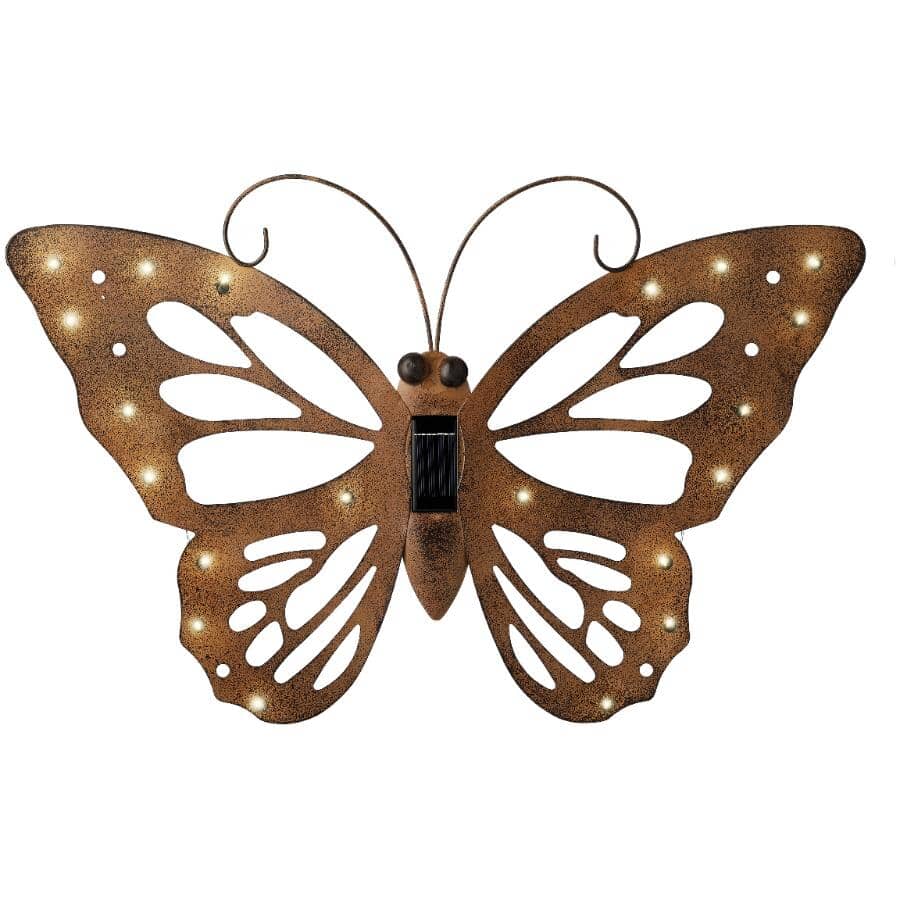 Solar Butterfly Wall Light with Steady Function