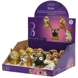 Solar Dog Figurine with Steady Function - Assorted