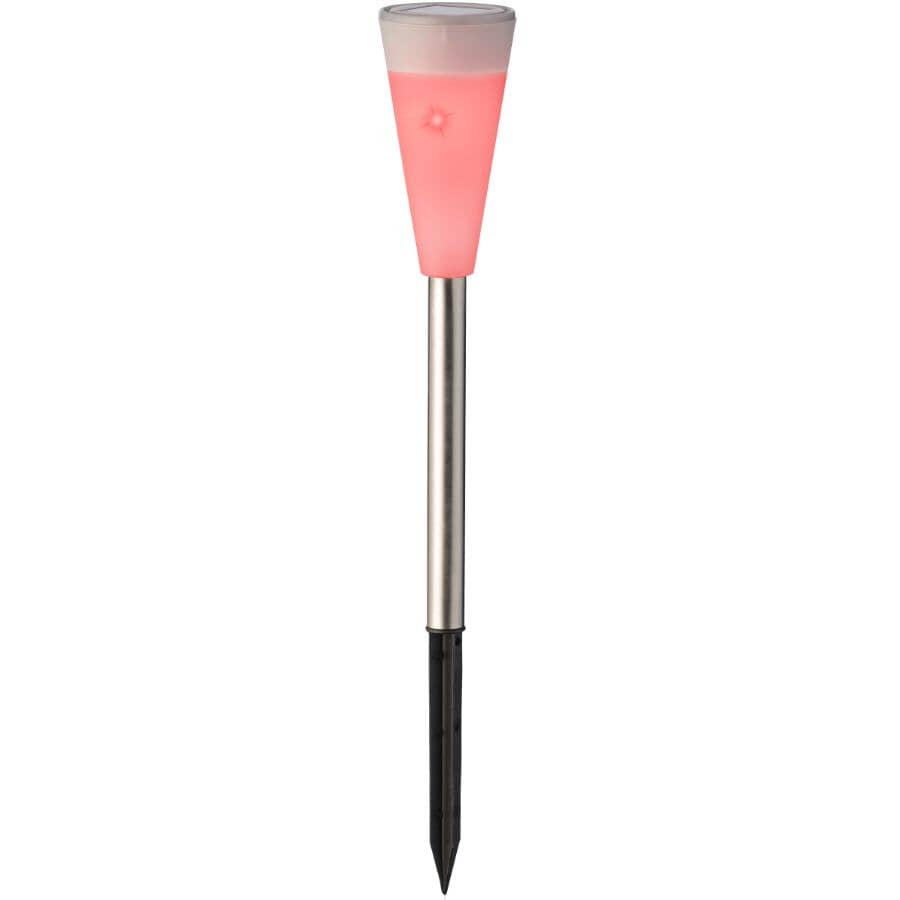 Solar Garden Stake Lights - Multicolours, Set of 10