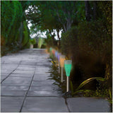 Solar Garden Stake Lights - Multicolours, Set of 10