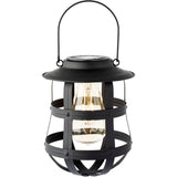Solar Hanging Garden Light - Black