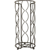 Wave Design Toilet Tissue Holder - Black