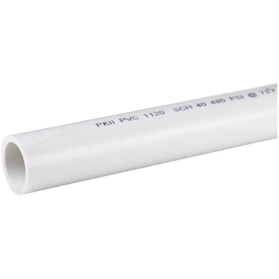 3/4" x 10' Schedule 40 PVC Pressure Pipe