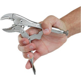 7" Locking Curved Jaw Cutter Pliers