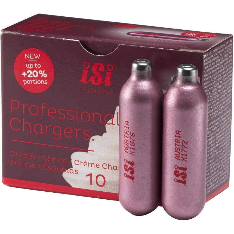 Whip Cream Chargers - 10 Pack