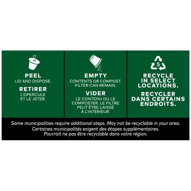 Van Houtte Original House Blend Medium Roast Coffee K-Cup Pods - 48 Pack