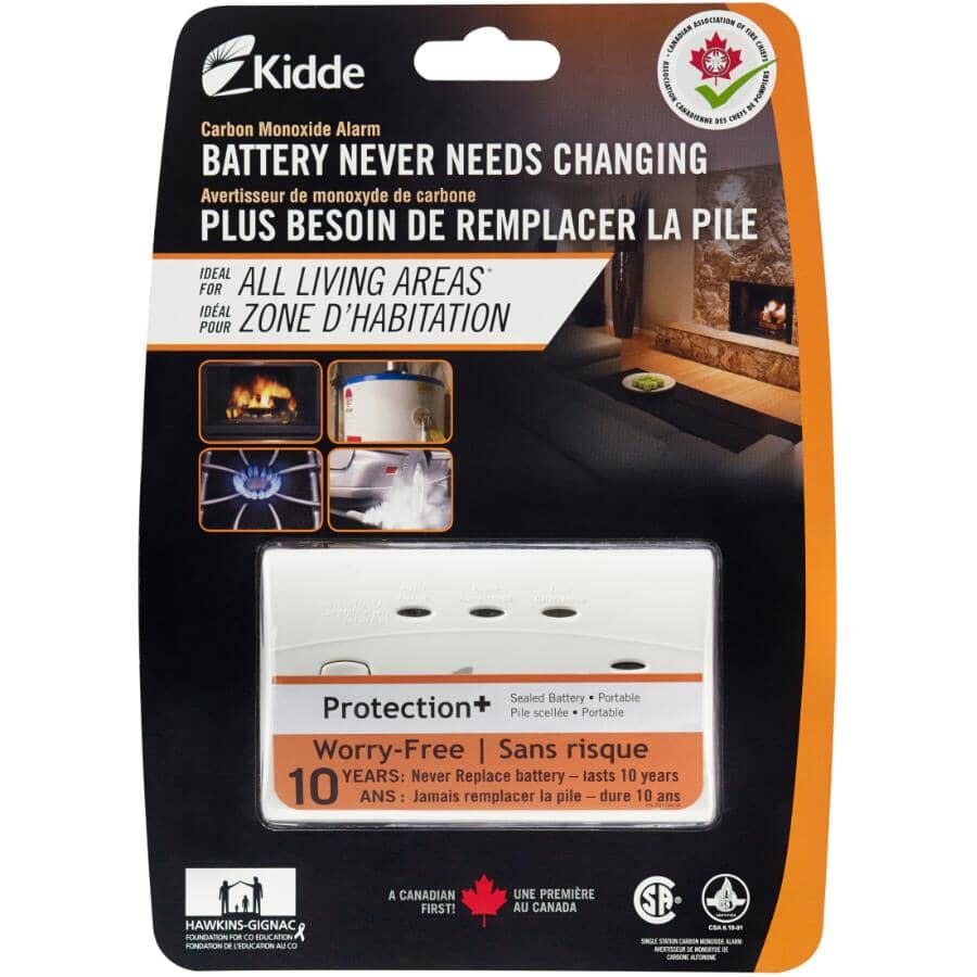 10 Year Battery Operated Carbon Monoxide Detector