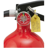 2A/10BC Rechargeable Fire Extinguisher - Red, 4 lb