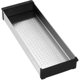 31"x 22" Single Drop-In Kitchen Sink - with Accessories, Stainless Steel