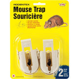 2 Pack Rodentex Baited Mouse Traps