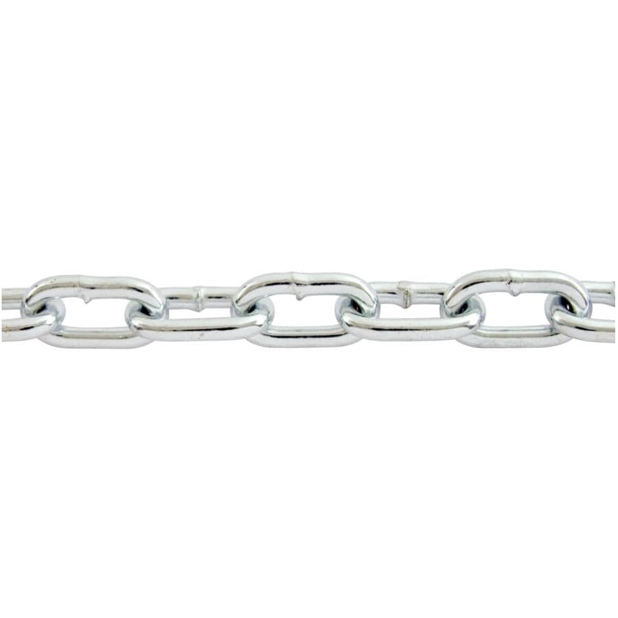 1' x 5/16" Grade 30 Coil Proof Chain - Galvanized