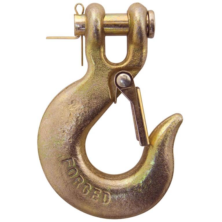 1/4" Grade 70 Slip Clevis Hook - with Latch