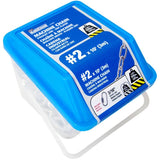 5/32" x 10' Straight Link Chain - Zinc Plated with Quick Link