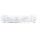 1/4" x 50' White Twist Nylon Rope