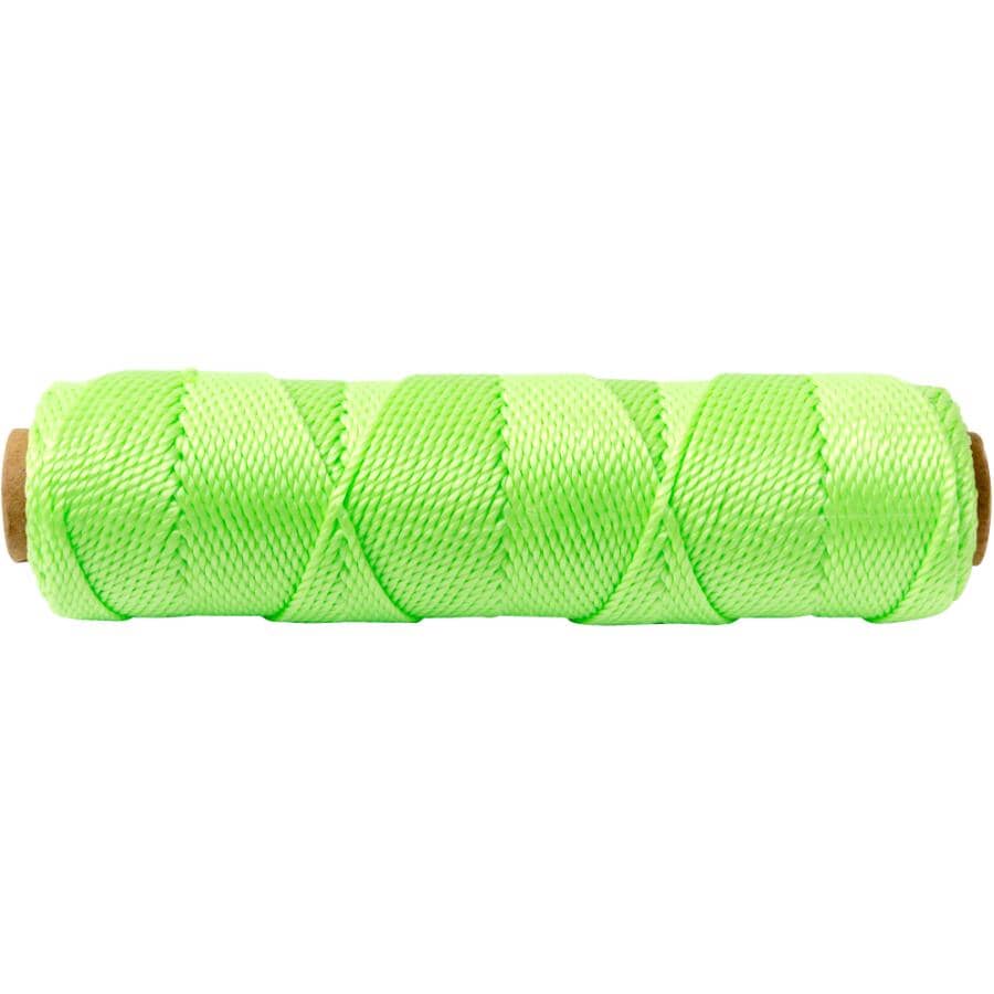 225' #18 Neon Green Polypropylene Twisted Mason's Twine