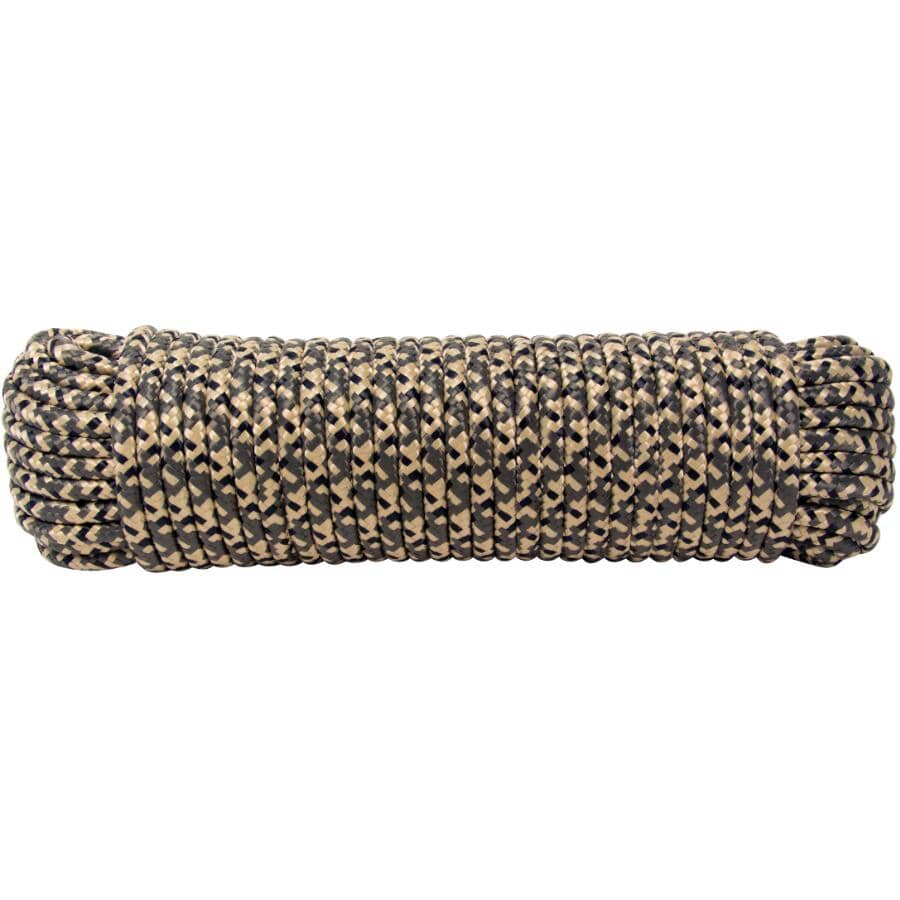 3/8" x 100' Camo Diamond Braid Polypropylene Rope