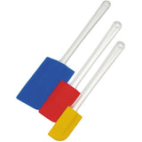 Silicone Spatula Set - Assorted Sizes & Colours, 3 Pc