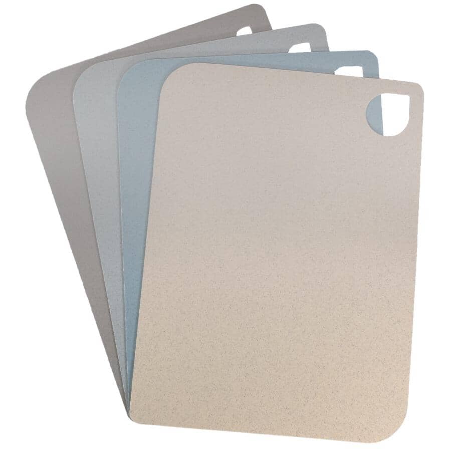 Wheat Fibre Cutting Mats - Assorted Colours, 15" x 11", 4 Pack