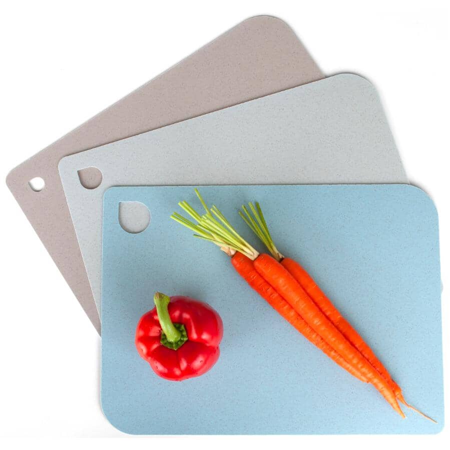Wheat Fibre Cutting Mats - Assorted Colours, 15" x 11", 4 Pack