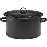 7 Jar Enamel Canner - Black, 11 Qt