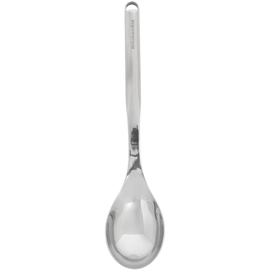 Premium Stainless Steel Solid Spoon - 13.3"
