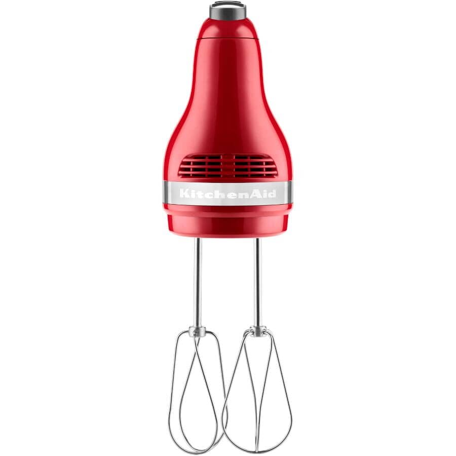 Ultra Power 5-Speed Hand Mixer - Empire Red, 60W