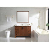 48" W x 22" D Madera Vanity with Quartz Stone Top - Rustic Wood