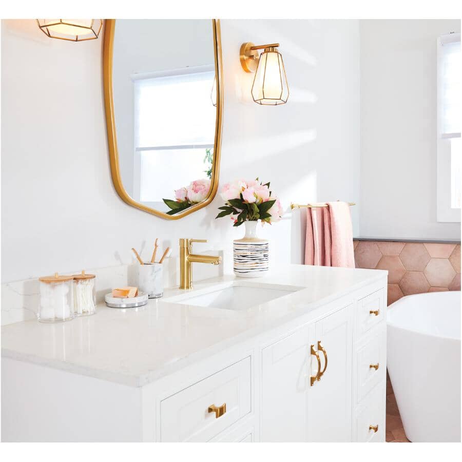 59" W x 22" D Soho Vanity with Quartz Stone Top - White