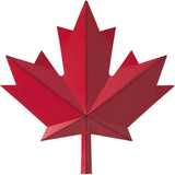 Maple Leaf Hanging Wall Art Ornament - 19"