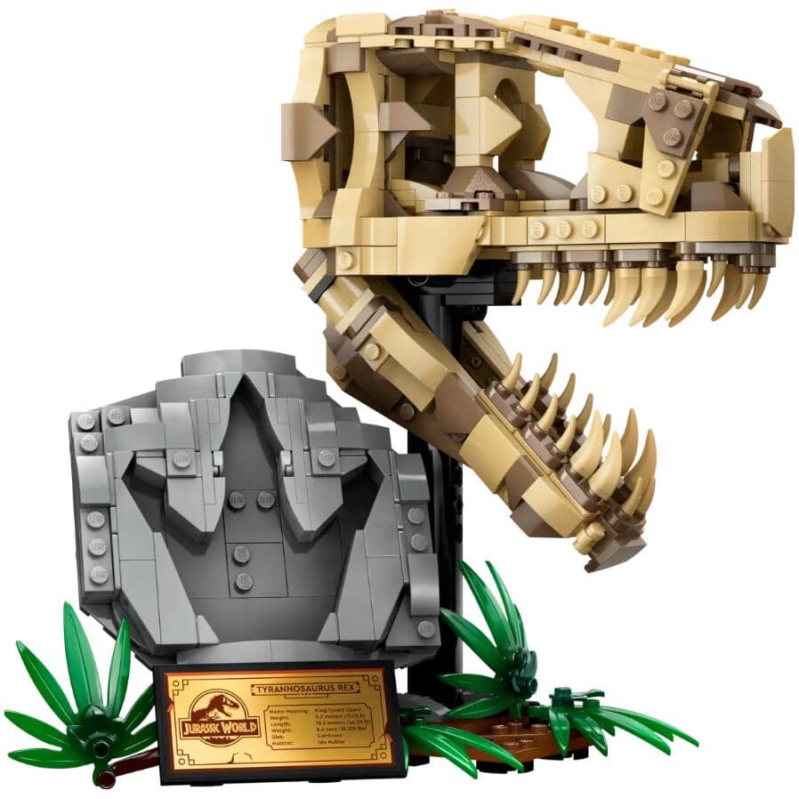 Dinosaur Fossils: T.Rex Skull Building Set - 577 Pieces
