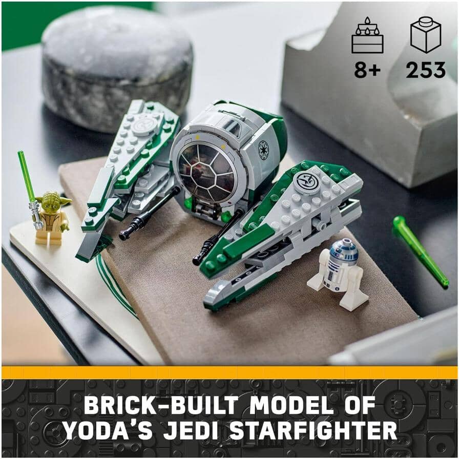 Yoda's Jedi Starfighter Building Set - 253 Pieces