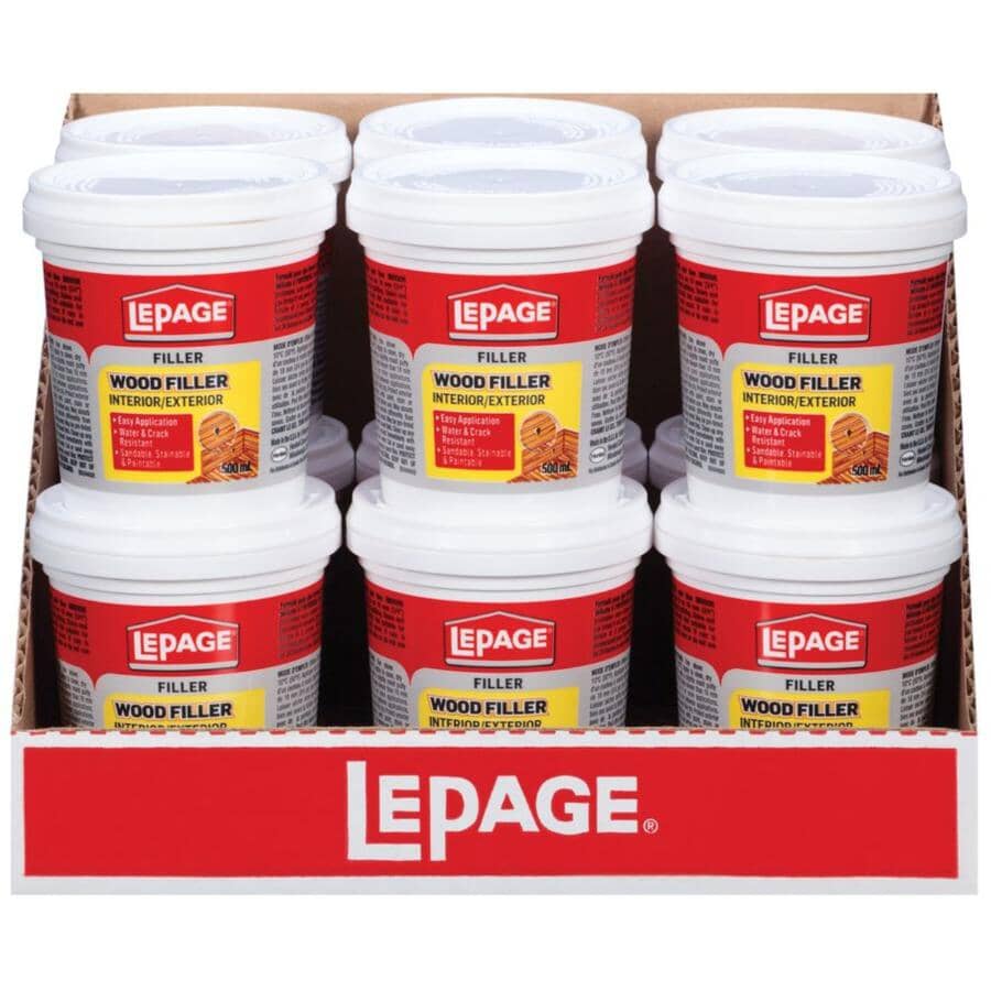Interior & Exterior Wood Filler - 500 ml