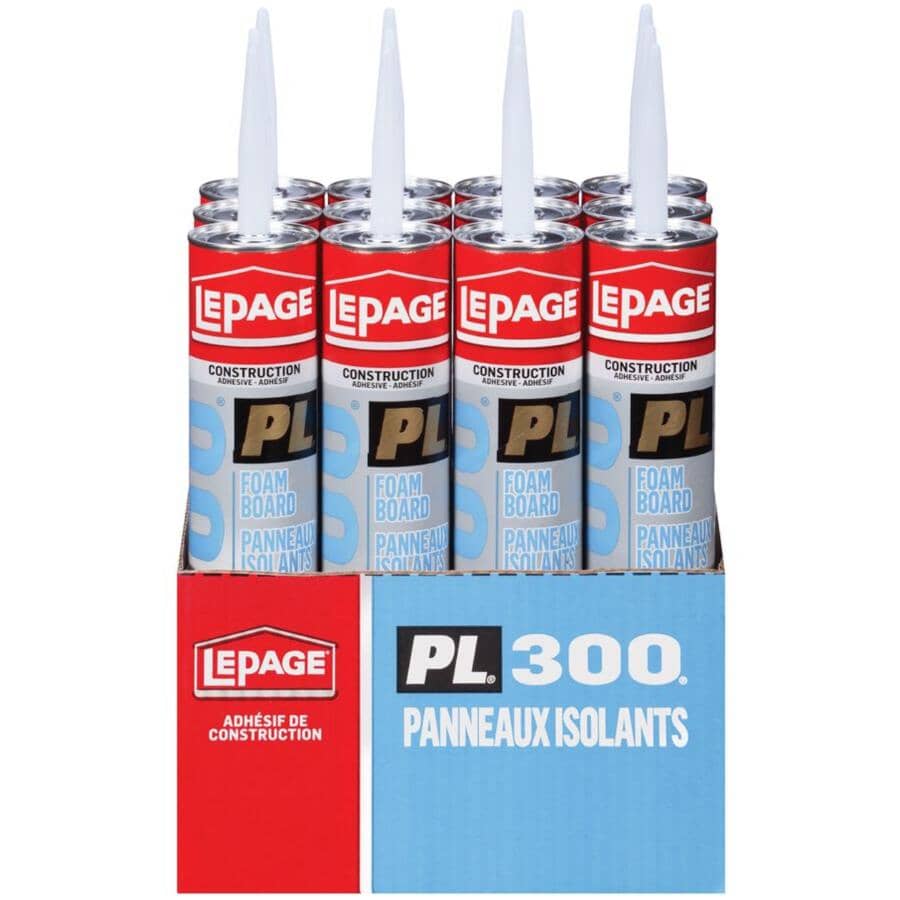 PL 300 Foam Board Construction Adhesive - 825 ml