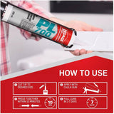 PL 700 Tub Surround Construction Adhesive - 266 ml