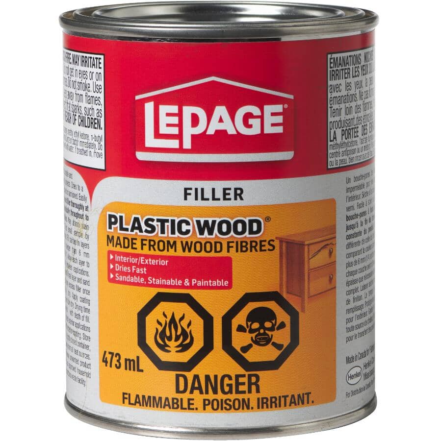 Plastic Wood Filler - 473 ml