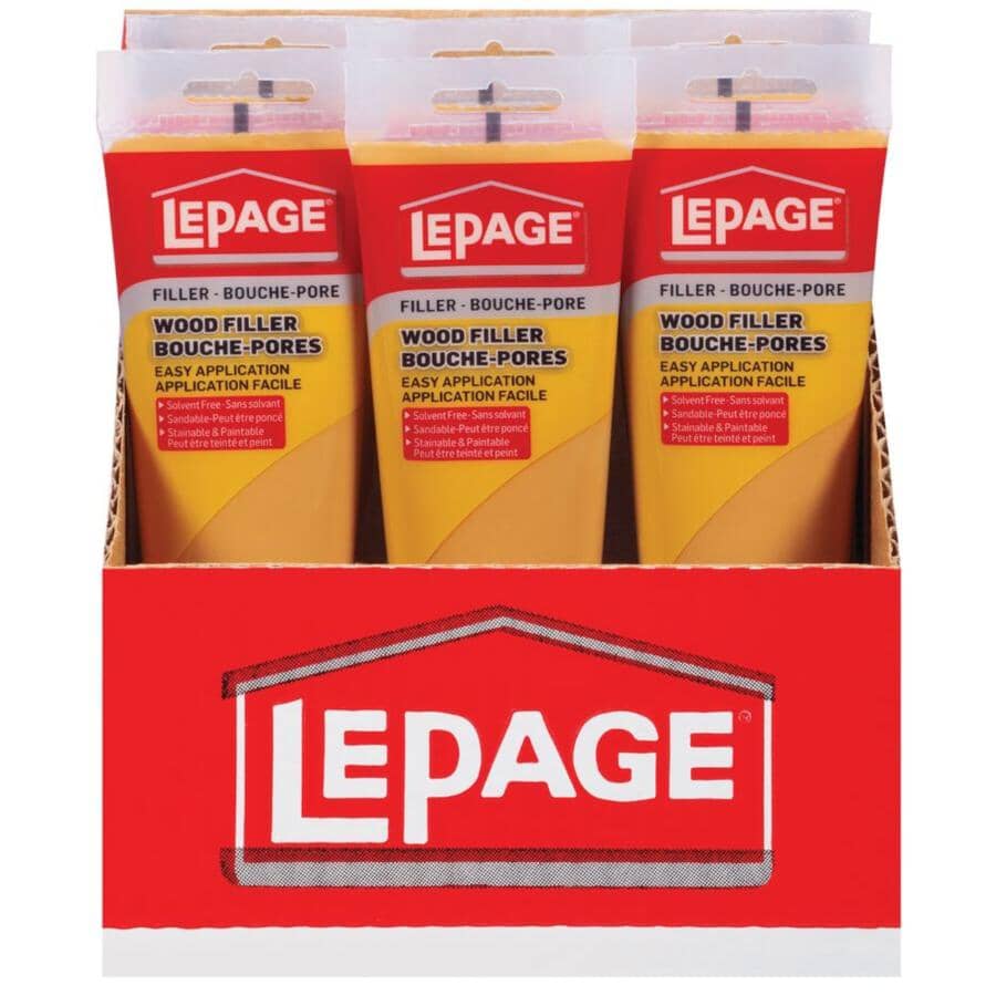 Tinted Wood Filler - Light Oak, 90 ml