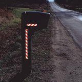 Red & Silver Reflective Tape - 1-1/2" x 40"