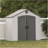 8' x 5' Outdoor Storage Shed - Desert Sand