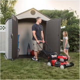 8' x 5' Outdoor Storage Shed - Desert Sand