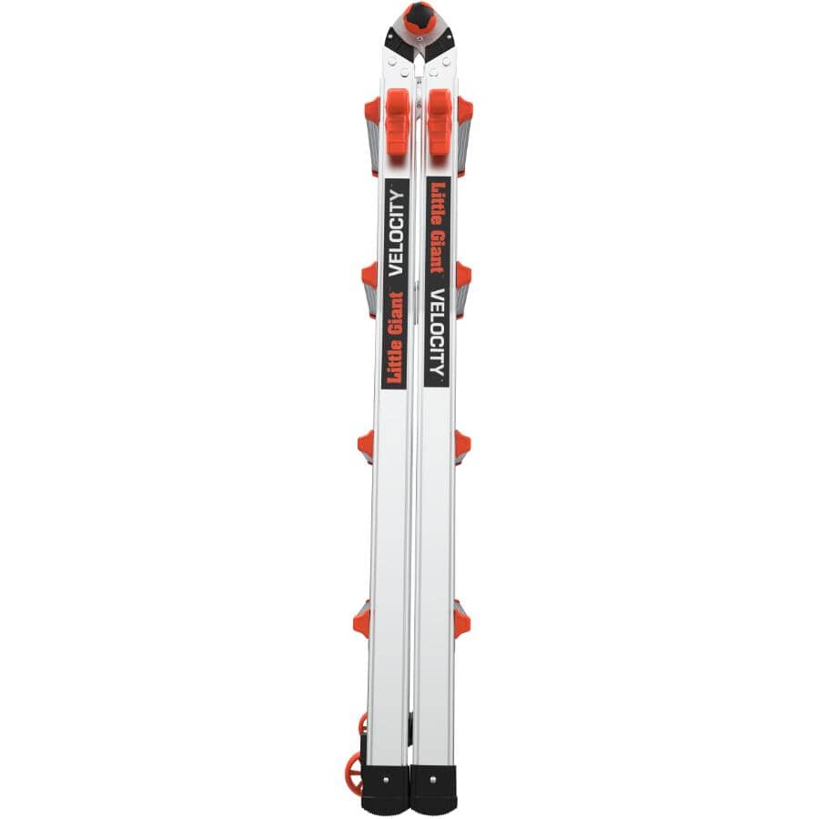 17' Velocity Aluminum Multi-Use Ladder - 300 lb Rated