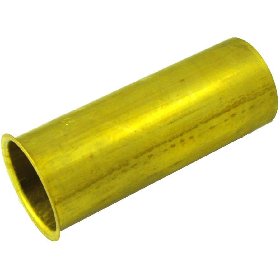 1-1/2" x 4" Brass Sink Tailpiece - Flanged