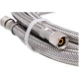 10' Icemaker Connector Hose - Stainless Steel