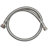 3/8" x 1/2" x 30" Braided Faucet Connector - Stainless Steel