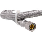 3/8" x 1/2" x 30" Braided Faucet Connector - Stainless Steel